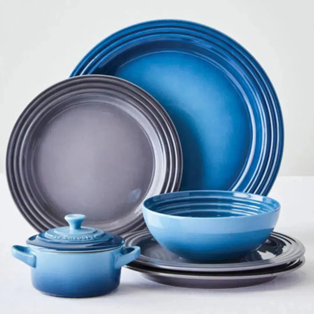 Prato Raso Cerâmica 27cm Azul Marseille Le Creuset