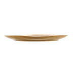 Prato Raso Porcelana Dubai Preto e Dourado 25cm