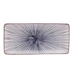 Prato Retangular Porcelana Koji 25x12cm