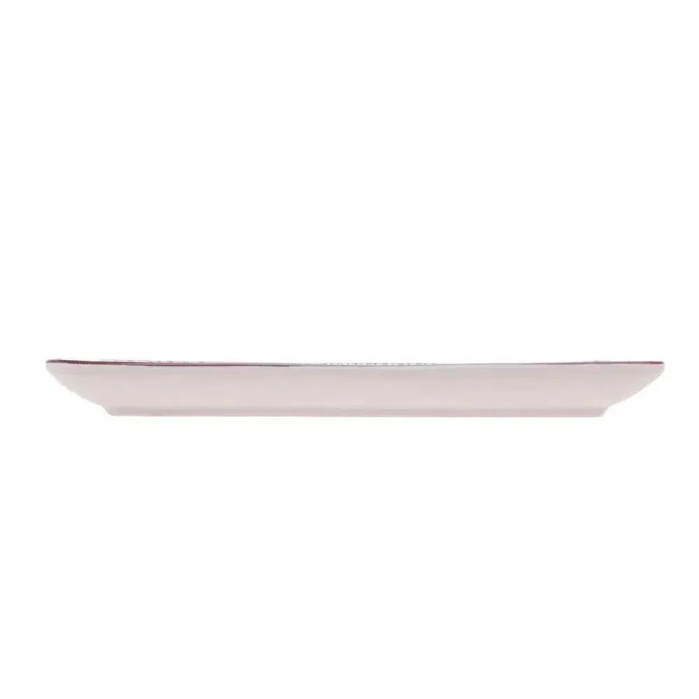 Prato Retangular Porcelana Koji 25x12cm
