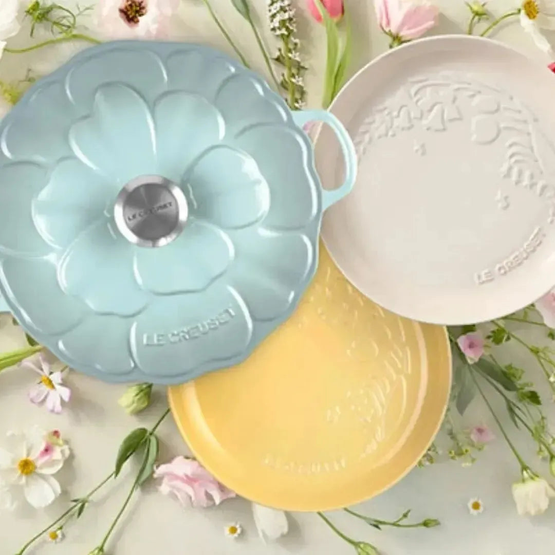 Prato de Sobremesa Cerâmica 22cm Sphere Jardin Camomille Le Creuset