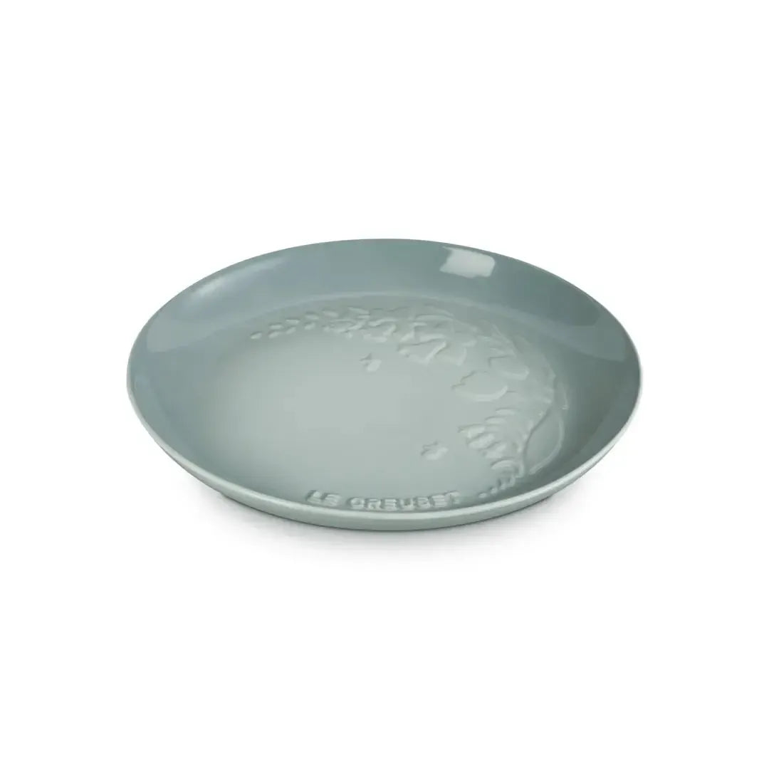 Prato de Sobremesa Cerâmica 22cm Sphere Jardin Sea Salt Le Creuset