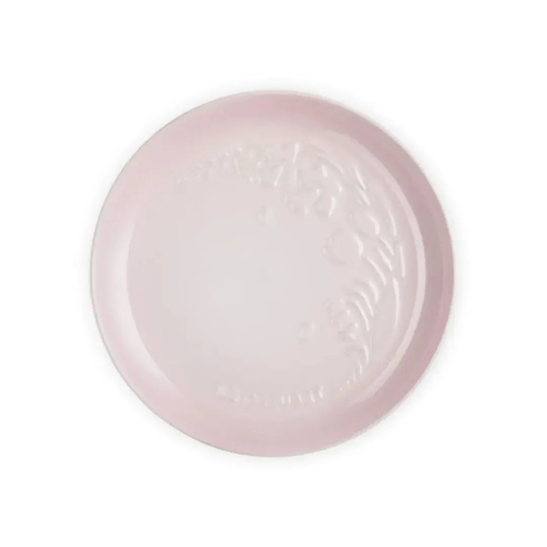 Prato de Sobremesa Cerâmica 22cm Sphere Jardin Shell Pink Le Creuset