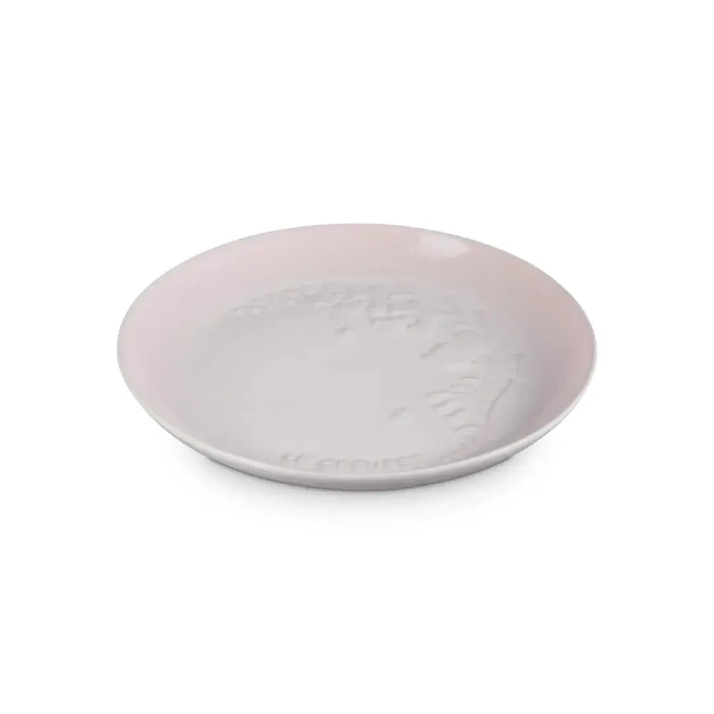 Prato de Sobremesa Cerâmica 22cm Sphere Jardin Shell Pink Le Creuset