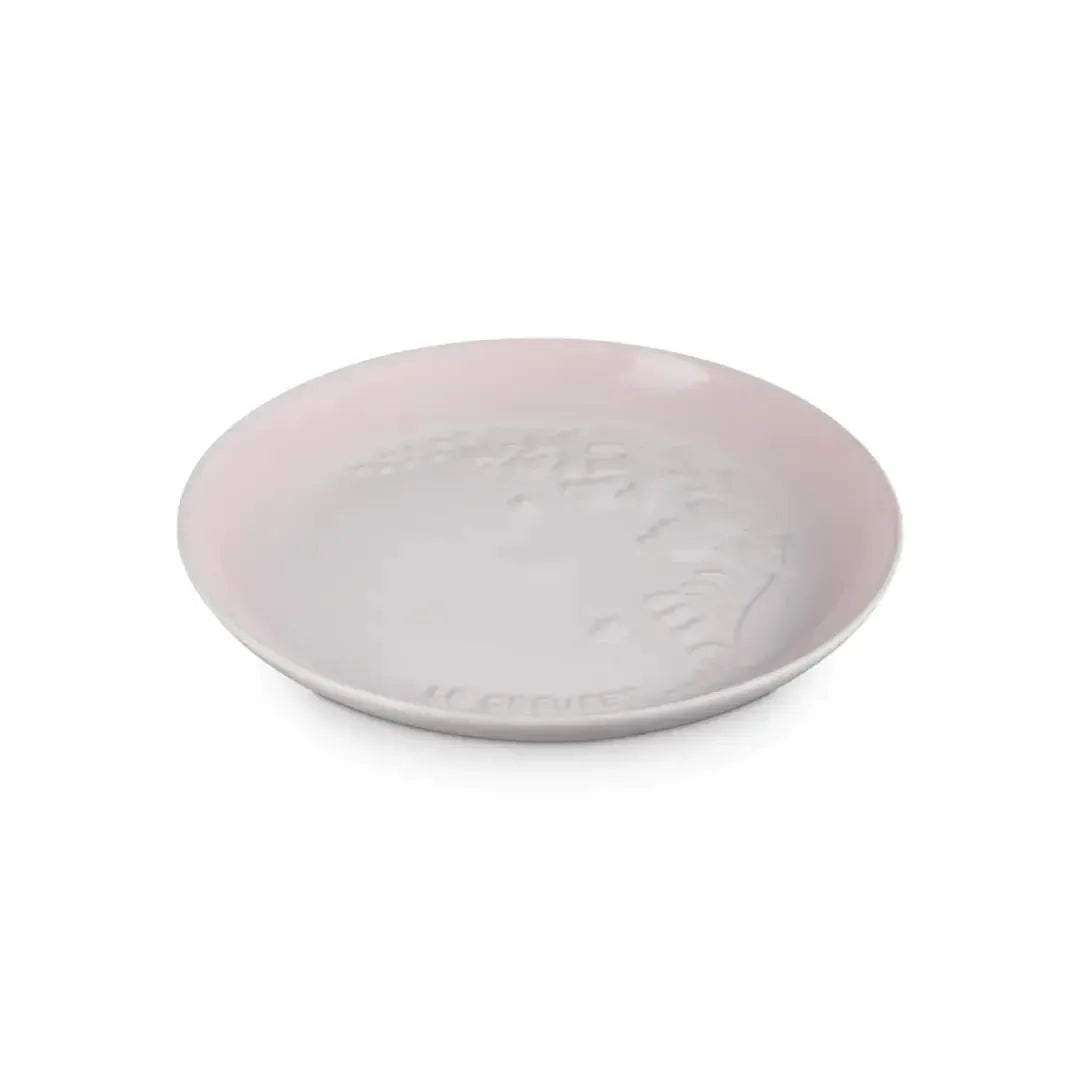 Prato de Sobremesa Cerâmica 22cm Sphere Jardin Shell Pink Le Creuset