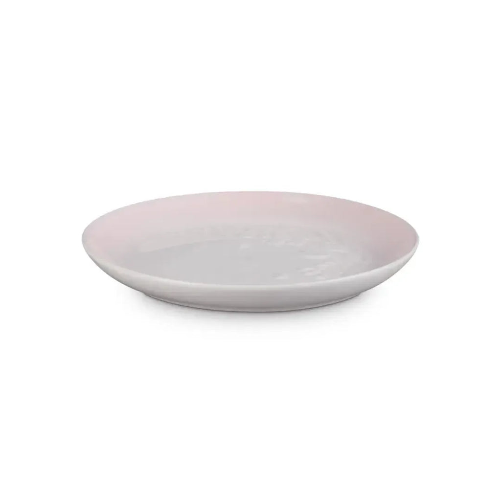 Prato de Sobremesa Cerâmica 22cm Sphere Jardin Shell Pink Le Creuset