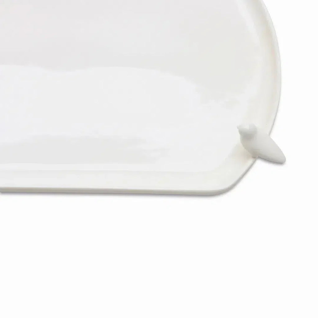 Prato para Bolo Porcelana Birds 41x15x3,5cm