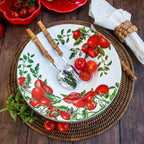 Prato para Massa Cerâmica Tomate 27cm Scalla