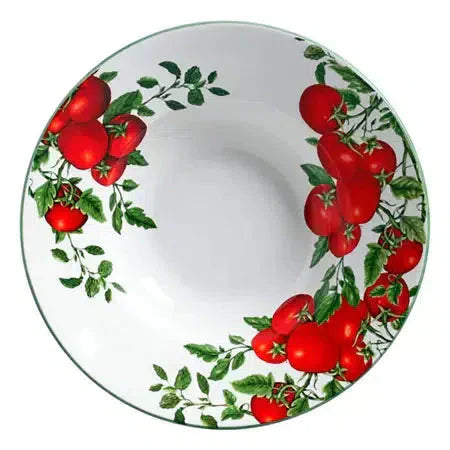 Prato para Massa Cerâmica Tomate 27cm Scalla