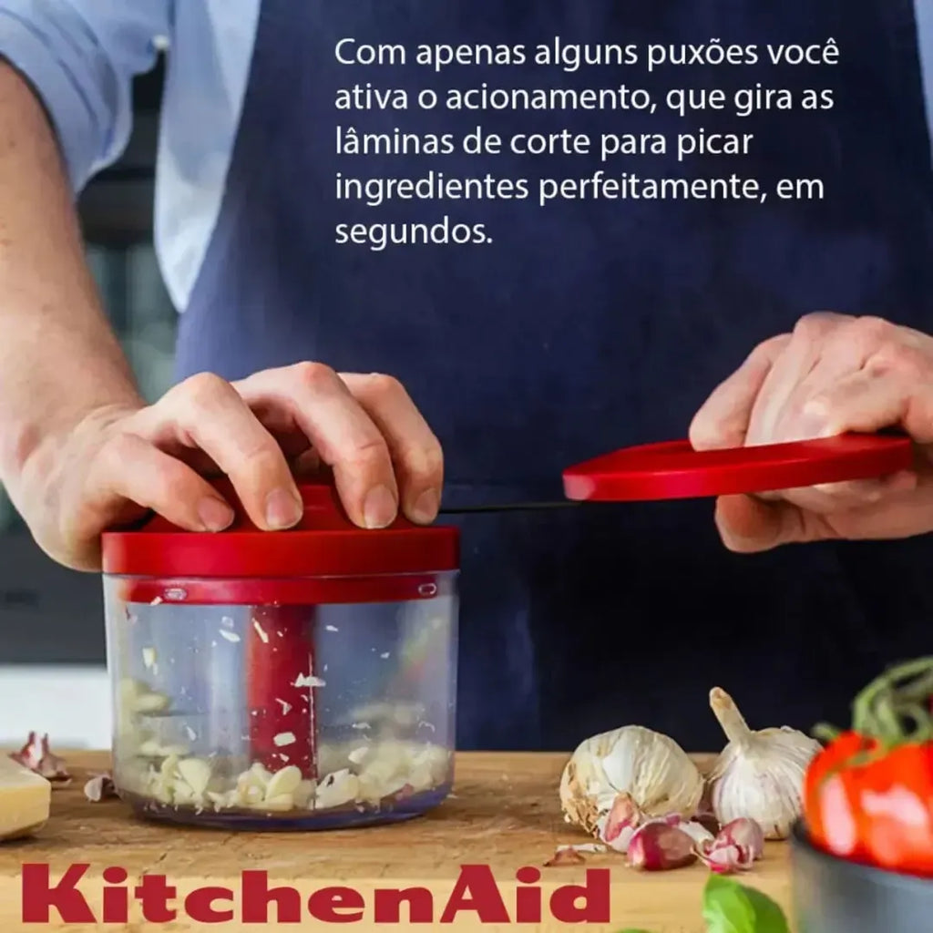 Processador de Alimentos Manual 720L Empire Red KitchenAid