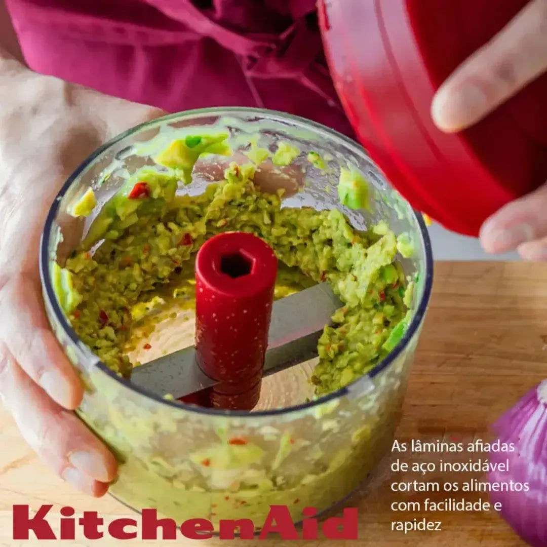 Processador de Alimentos Manual 720L Empire Red KitchenAid