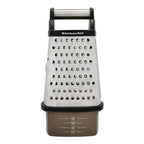 Ralador 4 Faces com Pote Medidor Inox Grater Black KitchenAid