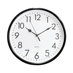 Relógio de Parede Branco / Preto 26cm linha Refúgio