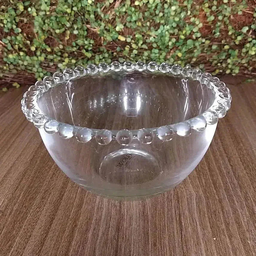 Saladeira Cristal Pérola 21x12cm Wolff
