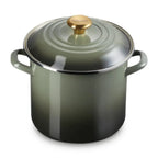 Stockpot Aço Esmaltado Thyme com Pegador Dourado 7,6L 22cm Le Creuset