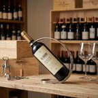 Suporte para Vinho Ritz Aço Inox Riva
