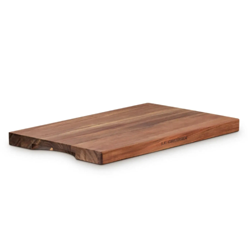 Tábua Retangular para Corte Madeira Acácia 40x25cm Le Creuset