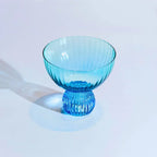 Taça Mykonnos Vidro Azul