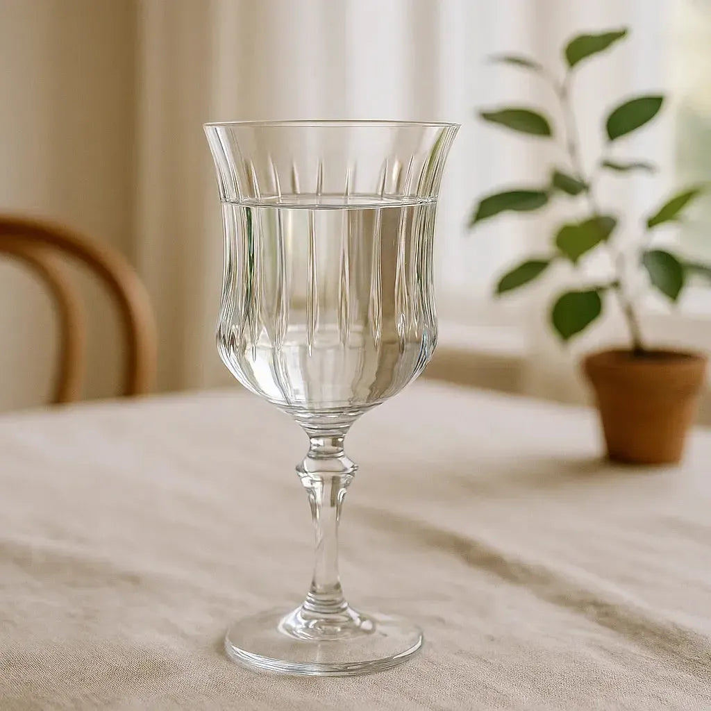 Taça em Cristal Lapidado 66 para Água 19 Artemano 360ml
