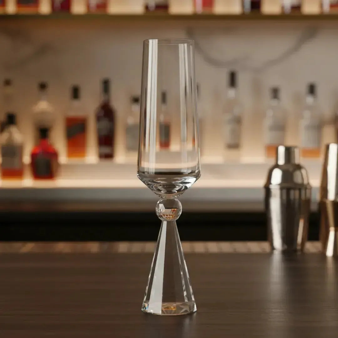 Taça para Champanhe Vidro Clear Transparente Linha Sintonia 300ml