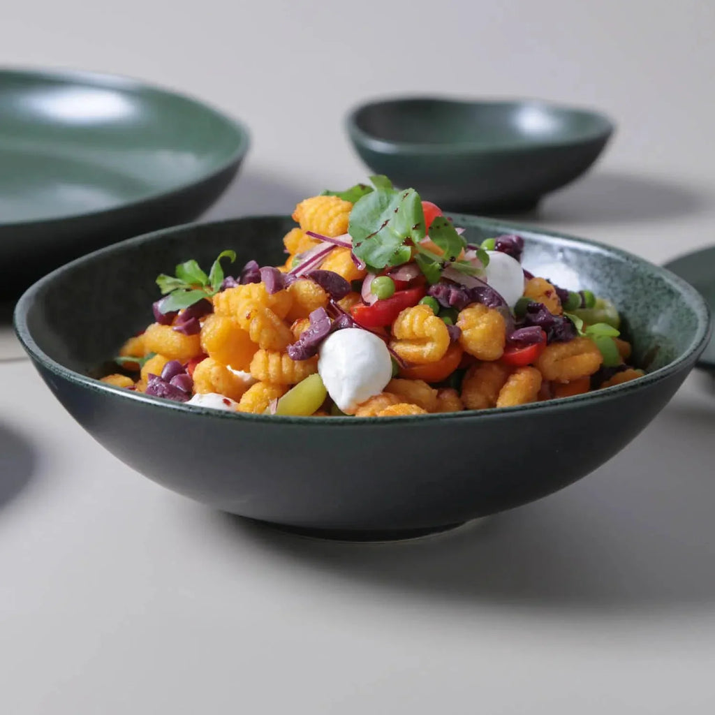 Tigela M Stoneware Bio Arauco/Greenery 25x8cm Porto Brasil