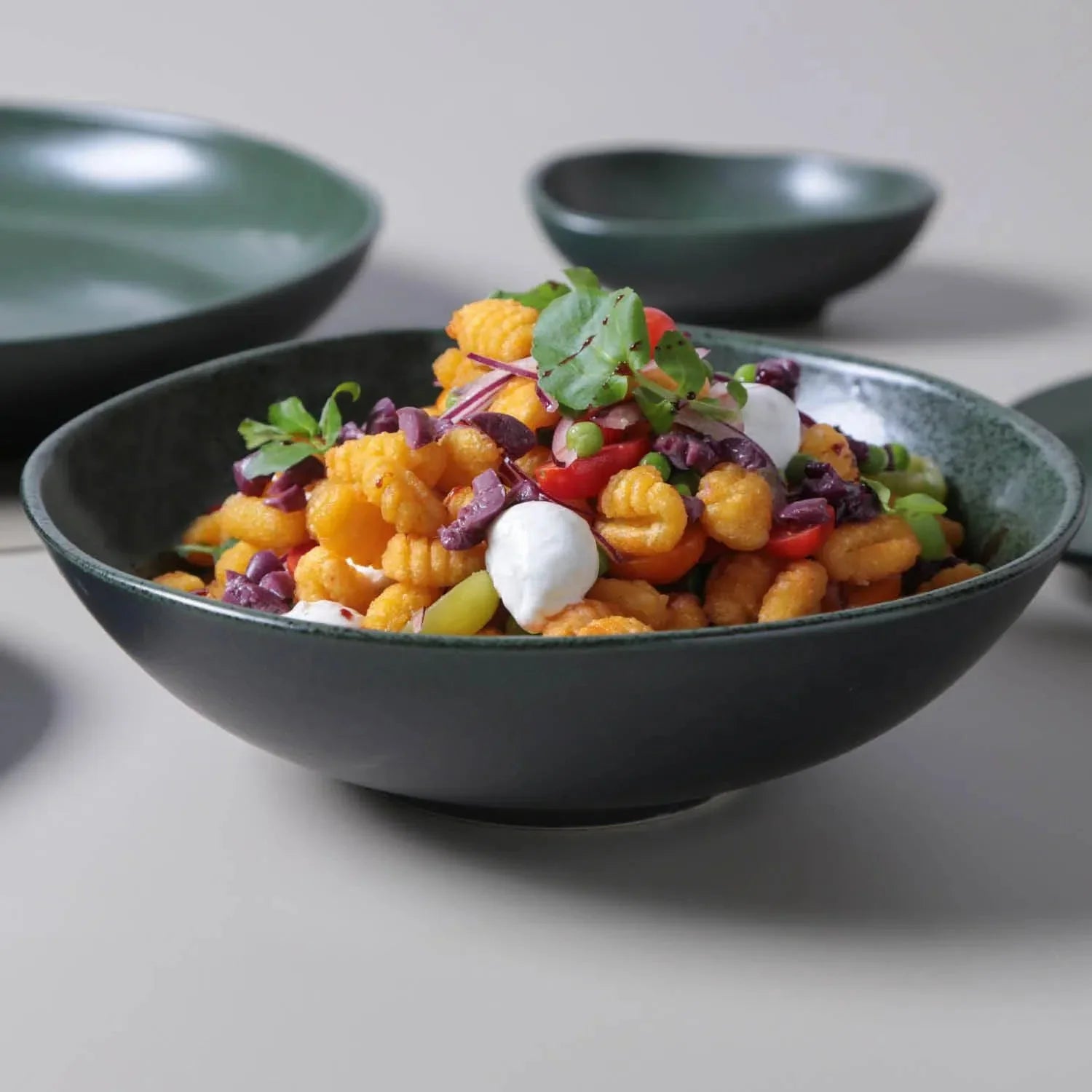 Tigela M Stoneware Bio Arauco/Greenery 25x8cm Porto Brasil