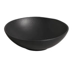 Tigela Média Stoneware Orgânico Preto Matte 25x8cm 1,9L Porto Brasil