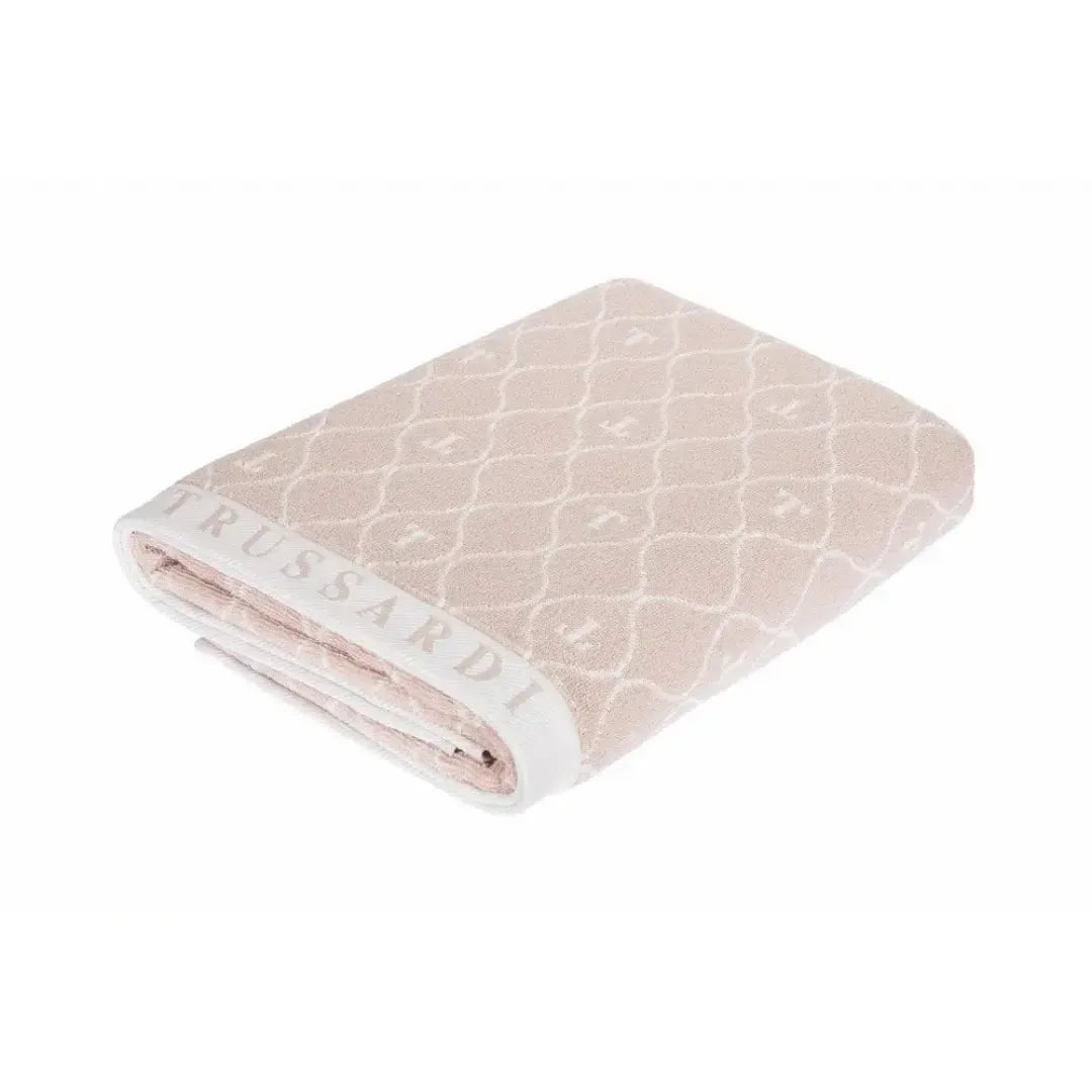 Toalha Banhão Speciale Rose / Branca Trussardi