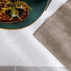 Toalha Piso Antiderrapante 100% 120x60 Algodão Carmel Legno Trussardi