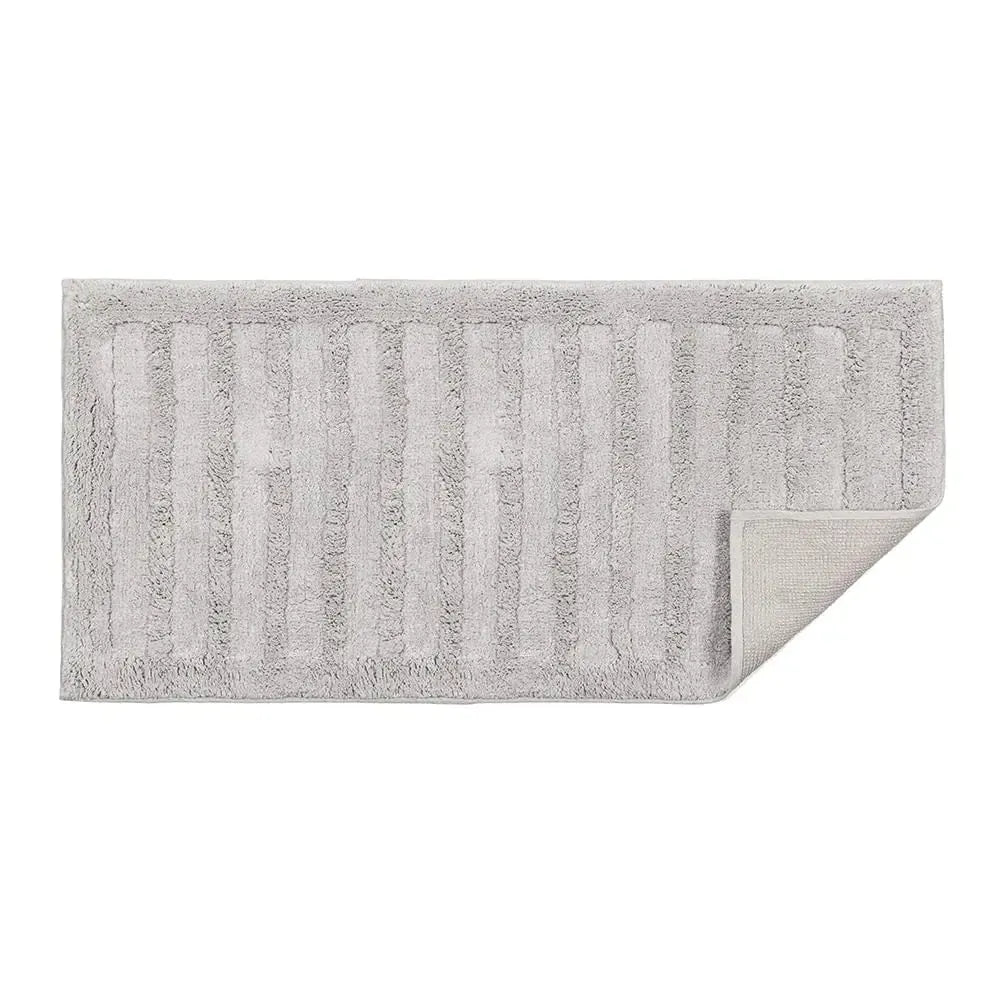 Toalha Piso Antiderrapante 100% 120x60 Algodão Salvatore Gelo Trussardi