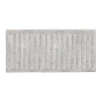 Toalha Piso Antiderrapante 100% 120x60 Algodão Salvatore Gelo Trussardi