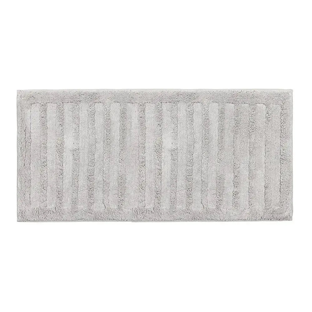 Toalha Piso Antiderrapante 100% 120x60 Algodão Salvatore Gelo Trussardi