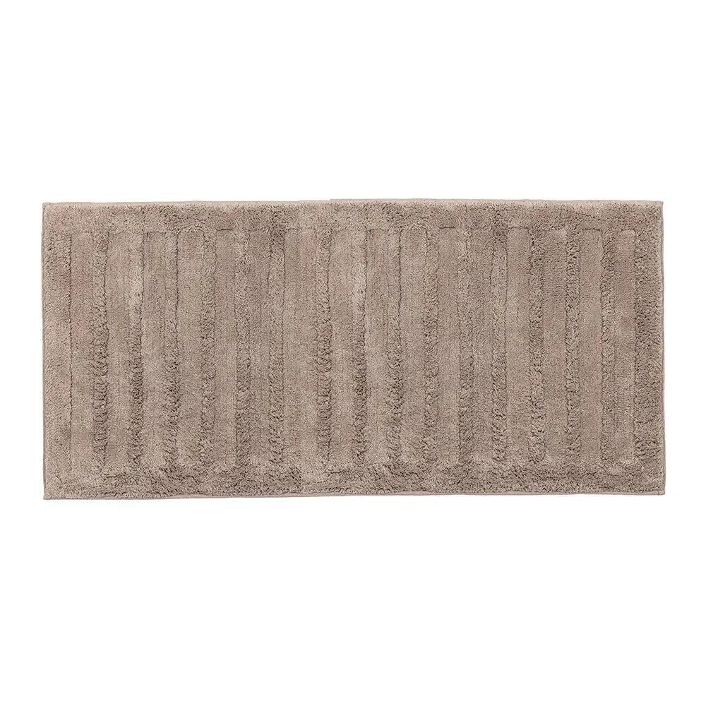 Toalha Piso Antiderrapante 100% 120x60 Algodão Salvatore Nocciola Trussardi