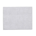 Toalha Piso Antiderrapante 100% 80x60 Algodão Carmel Branca Trussardi