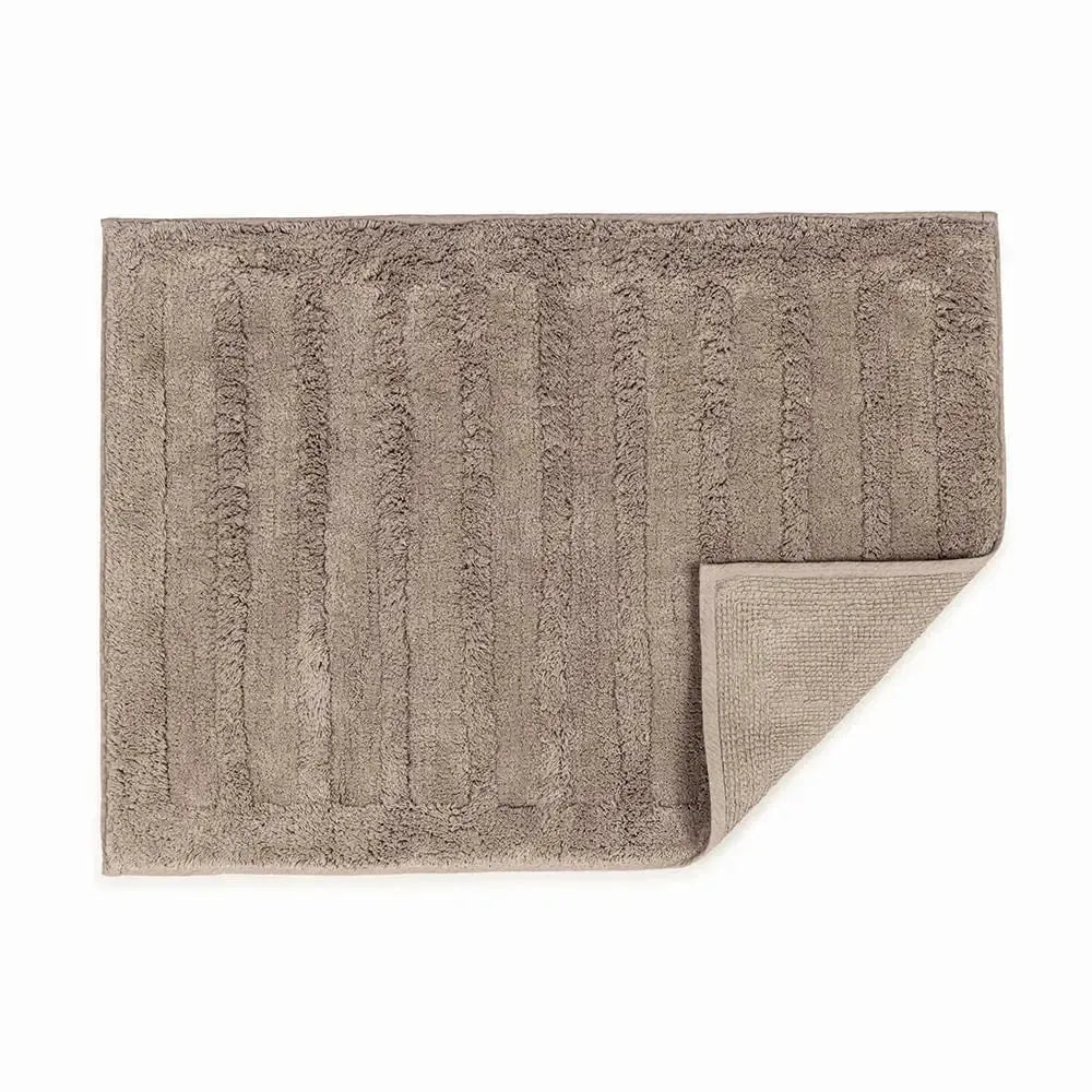 Toalha Piso Antiderrapante 100% 80x60 Algodão Salvatore Nocciola Trussardi