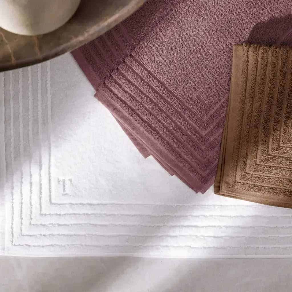 Toalha Piso Linee Marsala Trussardi