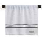 Toalha Rosto Barberine Branca / Nero Trussardi