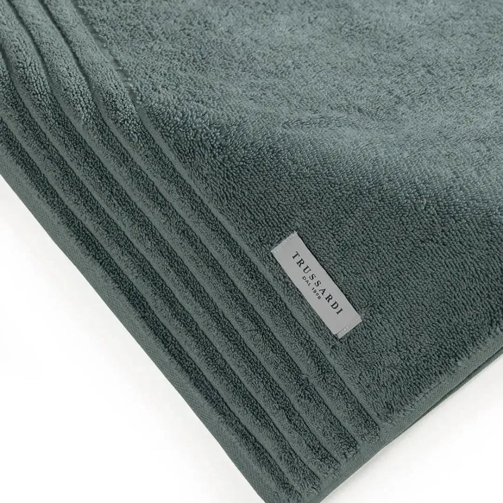 Toalha Rosto Imperiale Azul Mare Trussardi
