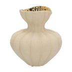 Vaso Cerâmica Bege 24x22cm Mart