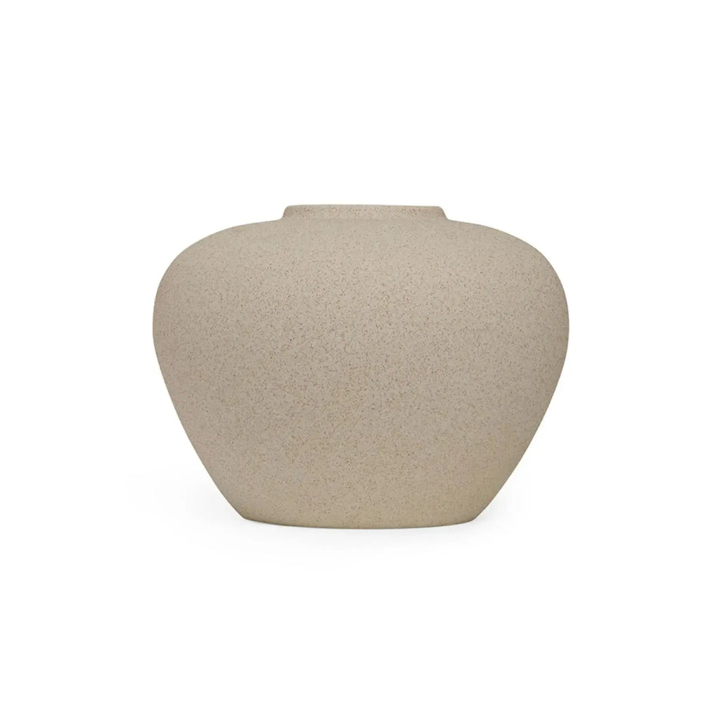 Vaso Cerâmica Off White 18x20,5cm Mart