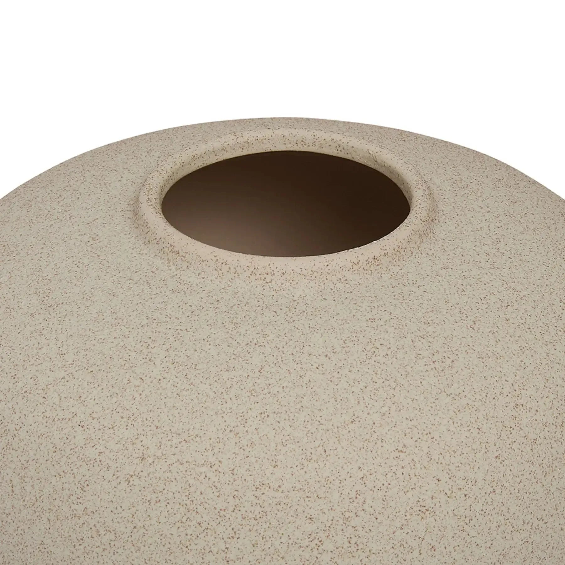 Vaso Cerâmica Off White 18x20,5cm Mart
