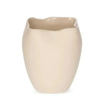 Vaso Cerâmica Off White 21x18cm Mart