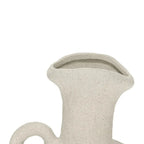 Vaso Cerâmica Off White 22,5x18,5x17cm Mart