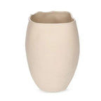 Vaso Cerâmica Off White 30x21cm Mart