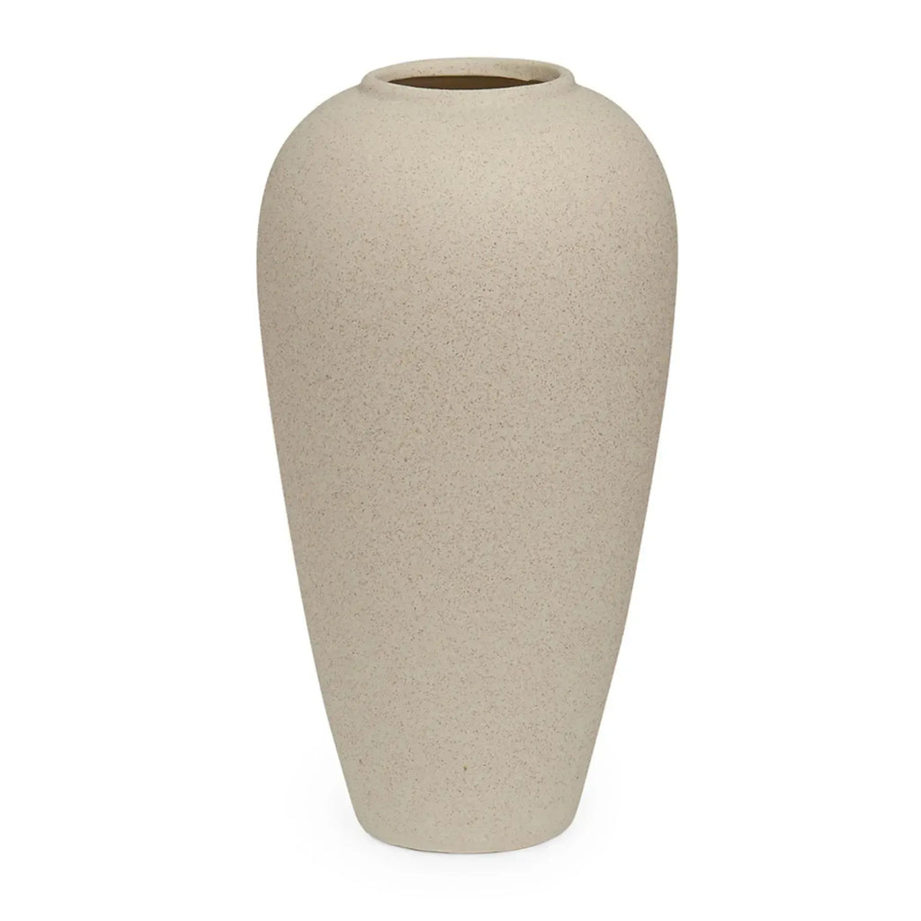 Vaso Cerâmica Off White 34x17,5cm Mart