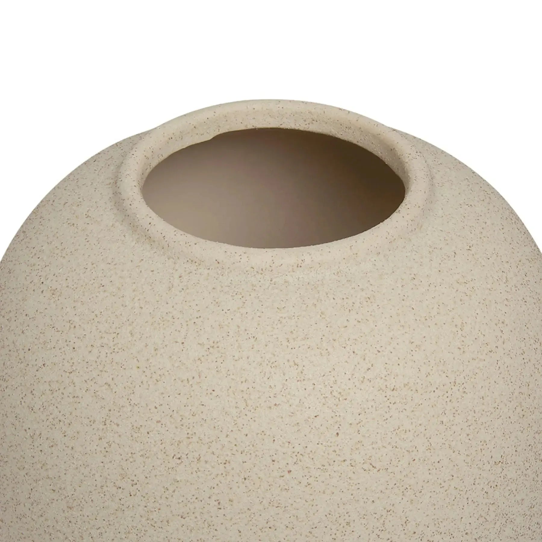 Vaso Cerâmica Off White 34x17,5cm Mart