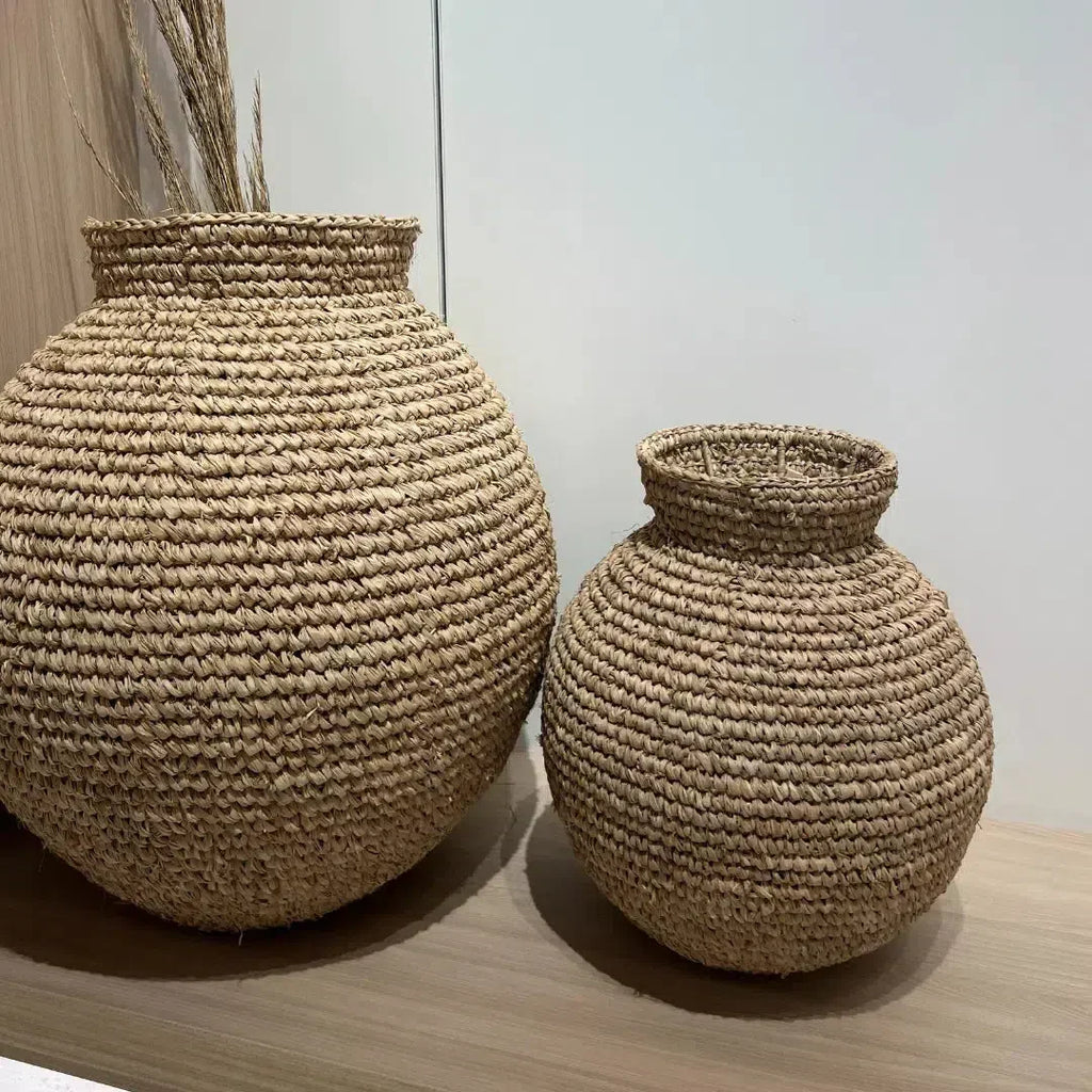 Vaso Fibra Natural 37x31,5cm Mart