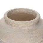 Vaso Fibra de Vidro Off White 46x35cm Mart