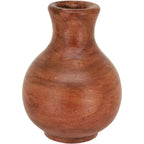 Vaso Madeira Home&Co 17x13x13cm