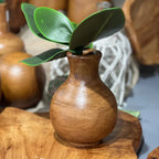 Vaso Madeira Home&Co 17x13x13cm